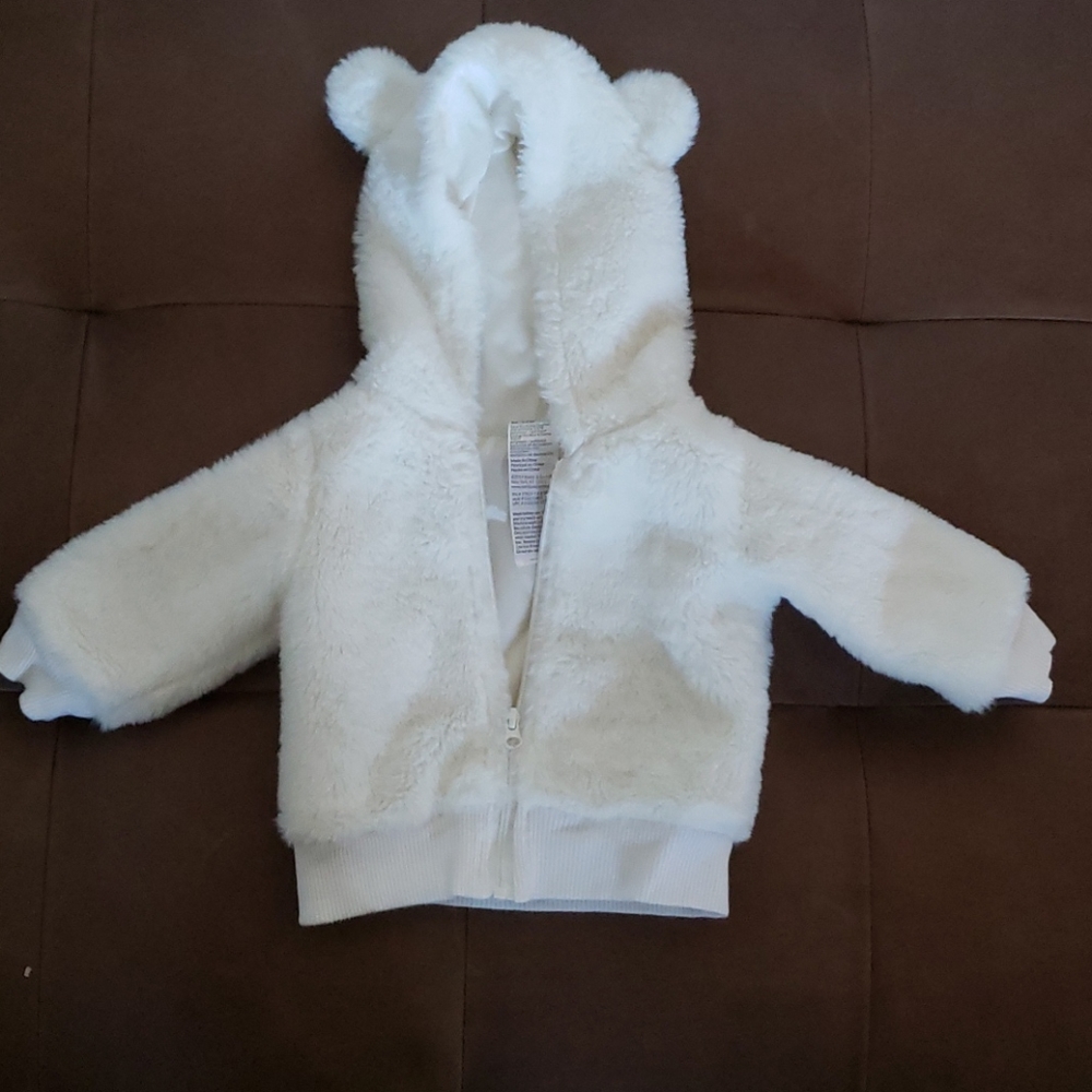 Baby fur jacket